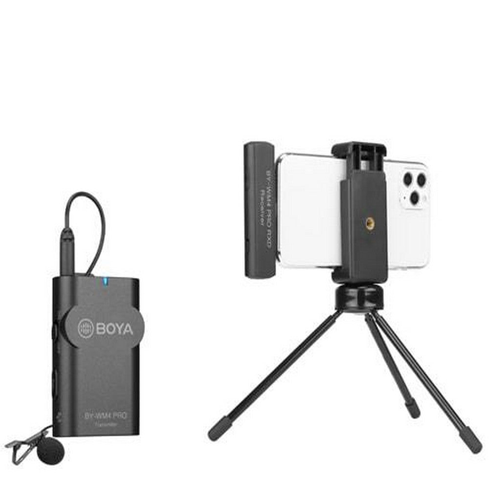BOYA WIRELESS MIC KIT FOR IOS 1+1 - 2.4GHZ - BY-WM4PRO-K3