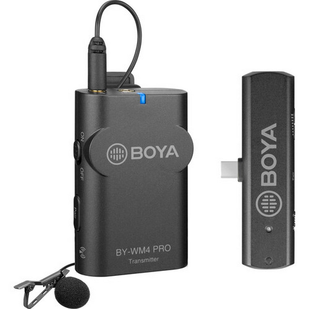 BOYA WIRELESS MIC KIT FOR ANDROID 1+1 - 2.4GHZ - BY-WM4PRO-K5
