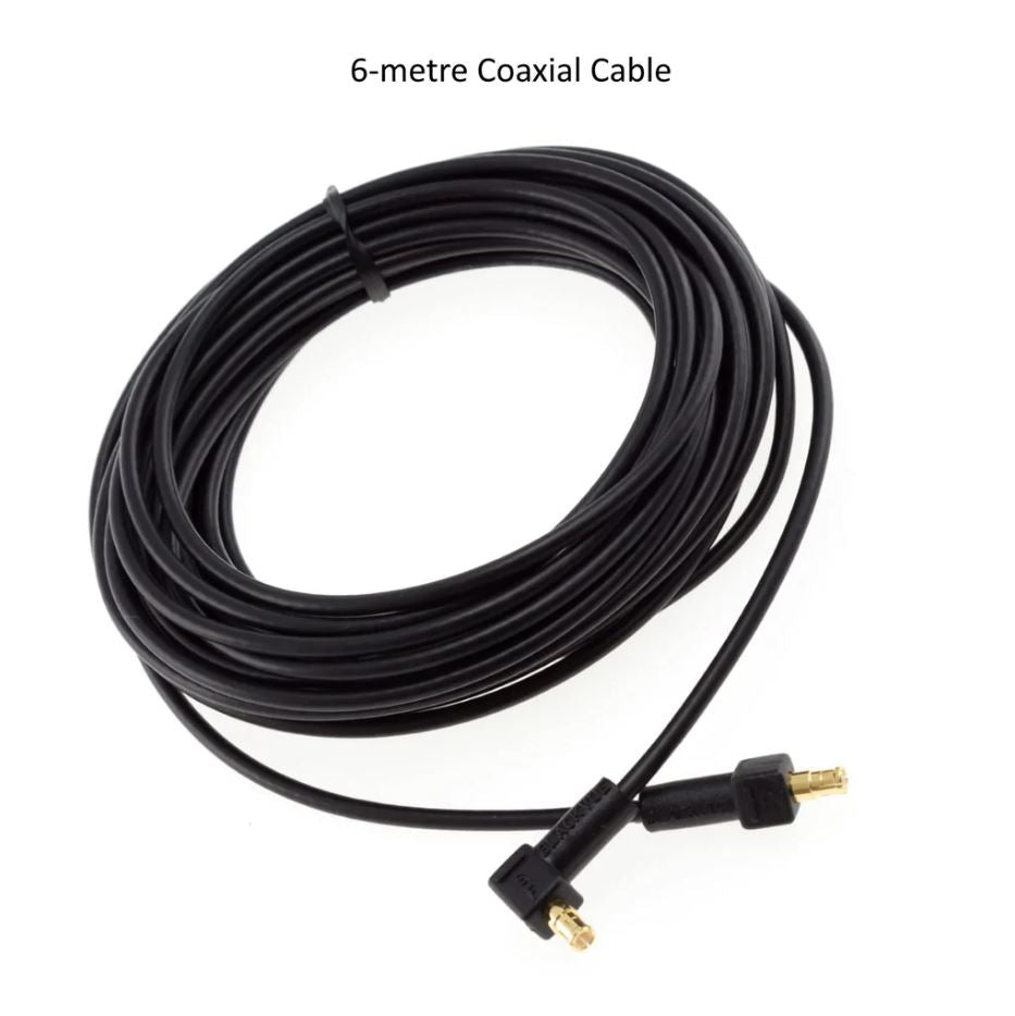 BLACKVUE COAXIAL VIDEO CABLE FOR DUAL-CHANNEL DASHCAMS 6M - CC-6