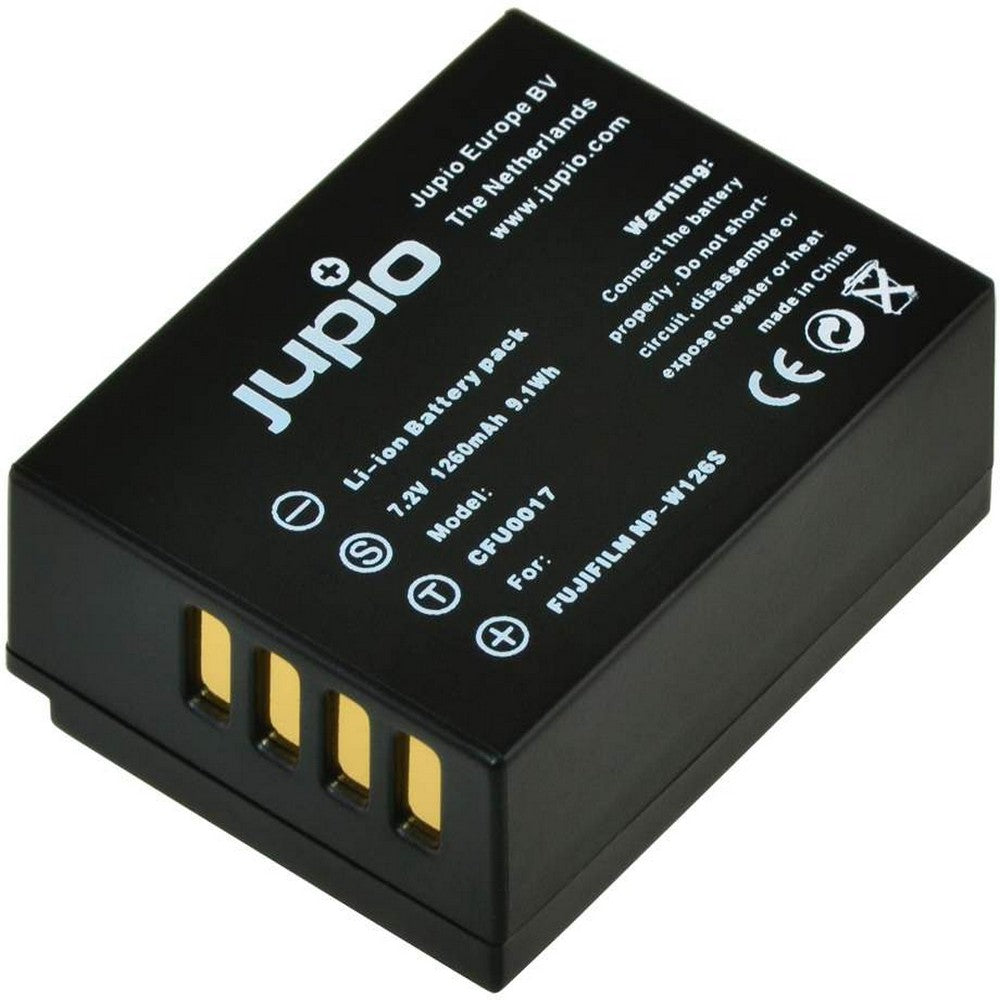 JUPIO CAMERA BATTERY FUJI NP-W126S 7.2V 1260MAH - CFU0017