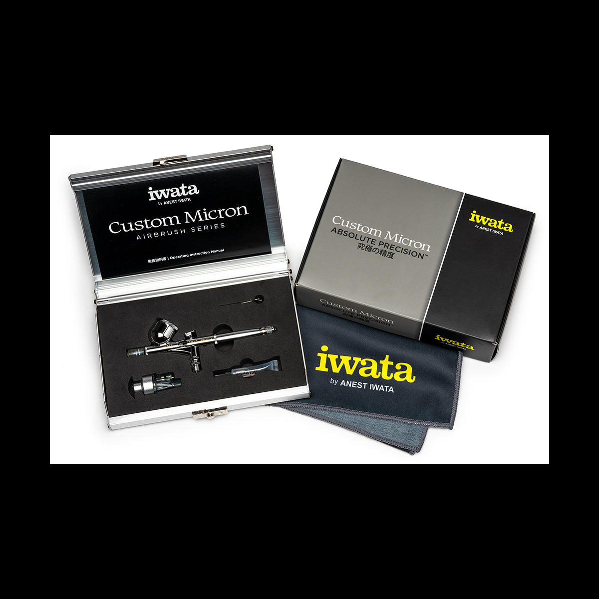 IWATA GRAVITY AIRBRUSH CUSTOM MICRON 0.23MM R2500 - CM.C