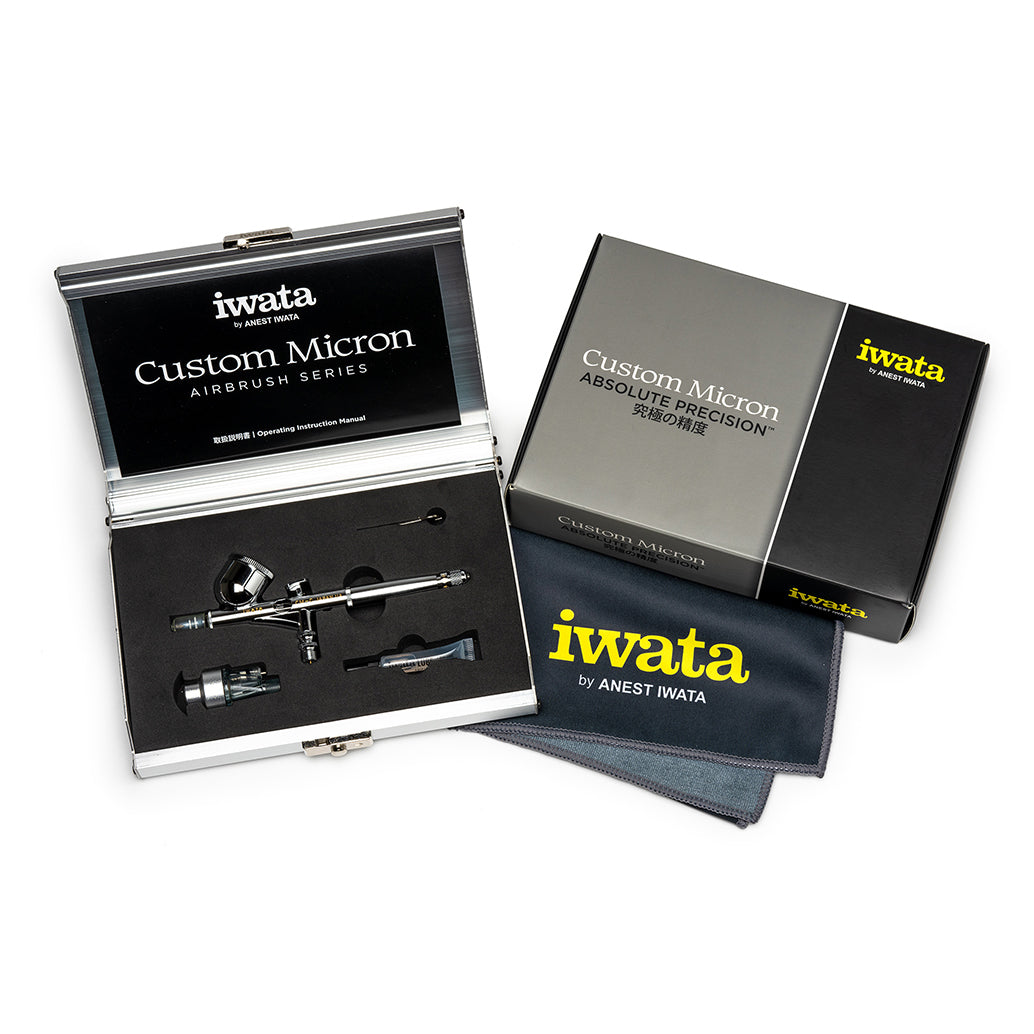 IWATA GRAVITY AIRBRUSH CUSTOM MICRON 0.23MM R2500 - CM.C