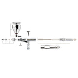 IWATA GRAVITY AIRBRUSH CUSTOM MICRON TAKUMI SIDE FEED DUAL ACTION 0.18M - CM.SBT