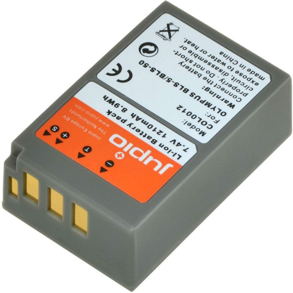 JUPIO CAMERA BATTERY OLYMPUS BLS-5/PS-BLS5 7.4V 1210MAH - COL0012