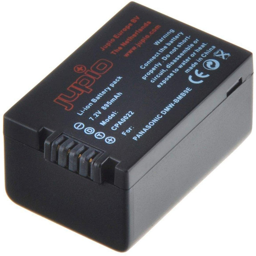 JUPIO CAMERA BATTERY PANASONIC DMW-BMB9E 7.2V 895MAH - CPA0022