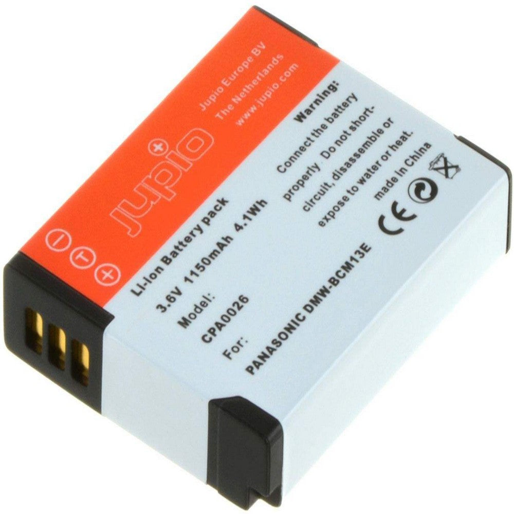 JUPIO CAMERA BATTERY PANASONIC DMW-BCM13E 3.6V 1150MAH - CPA0026