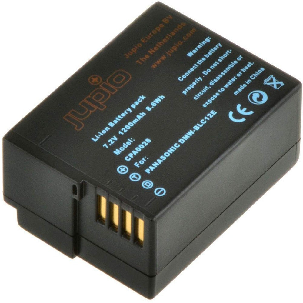 JUPIO CAMERA BATTERY PANASONIC DMW-BLC12E 7.2V 1200MAH - CPA0028