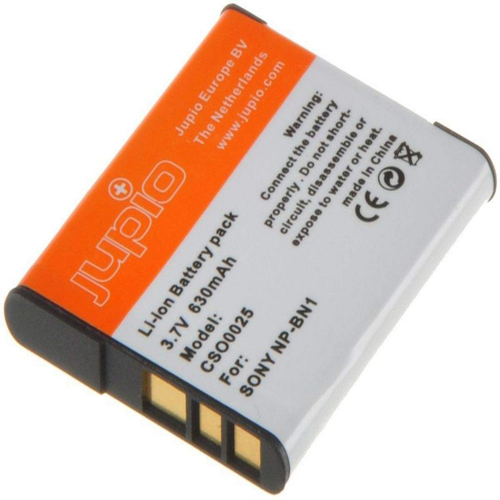 JUPIO CAMERA BATTERY SONY NP-BN1 WITH INFOCHIP 3.7V 630MAH - CSO0025