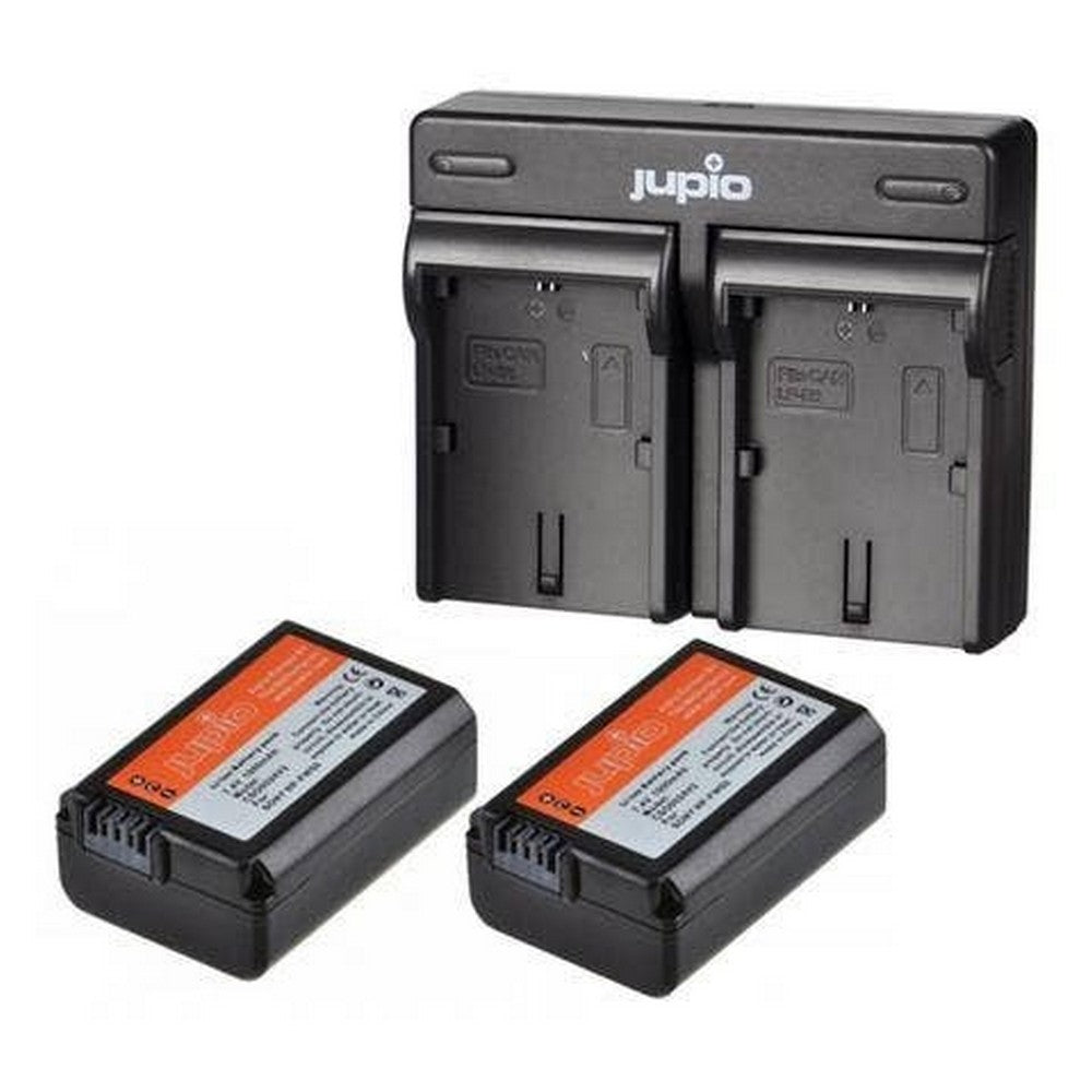 JUPIO BATTERY CHARGER KIT DUAL 2X NP-FW50 1080MAH FOR SONY DIGITAL CAM - CSO1002