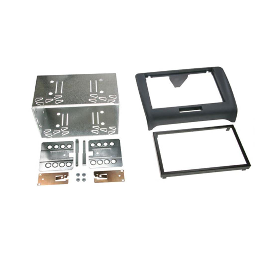 FITTING KIT AUDI TT 2006 - 2015 DOUBLE DIN (WITH CAGE) (BLACK) - CT23AU05