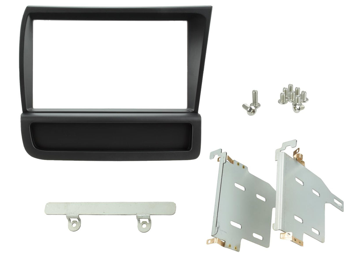 FITTING KIT AUDI R8 2007 - 2015 DOUBLE DIN (BLACK) - CT23AU11