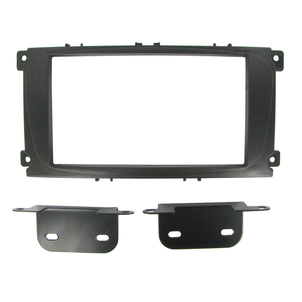 FITTING KIT FORD FOCUS , MONDEO 2007 - 2014 DOUBLE DIN (BLACK) - CT23FD07