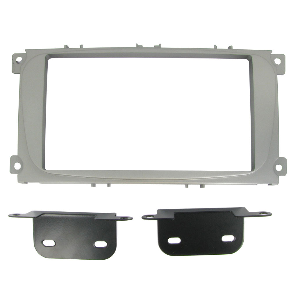 FITTING KIT FORD FOCUS , MONDEO 2007 - 2014 DOUBLE DIN (SILVER) - CT23FD08