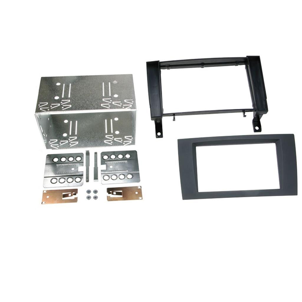 FITTING KIT MERCEDES SLK 2004 - 2011 DOUBLE DIN (WITH CAGE) (KIT WIDT - CT23MB09