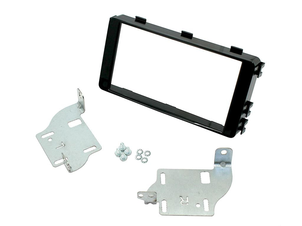 FITTING KIT MITSUBISH OUTLANDER 2013 - 2021 DOUBLE DIN (GLOSS BLACK) - CT23MT16