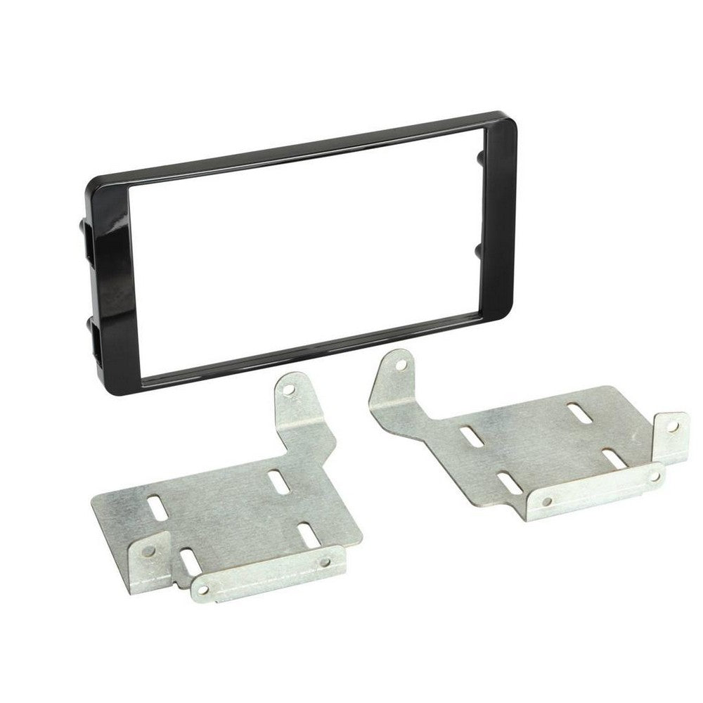 FITTING KIT MITSUBISHI ASX 2014 ON DOUBLE DIN (GLOSS BLACK) - CT23MT21