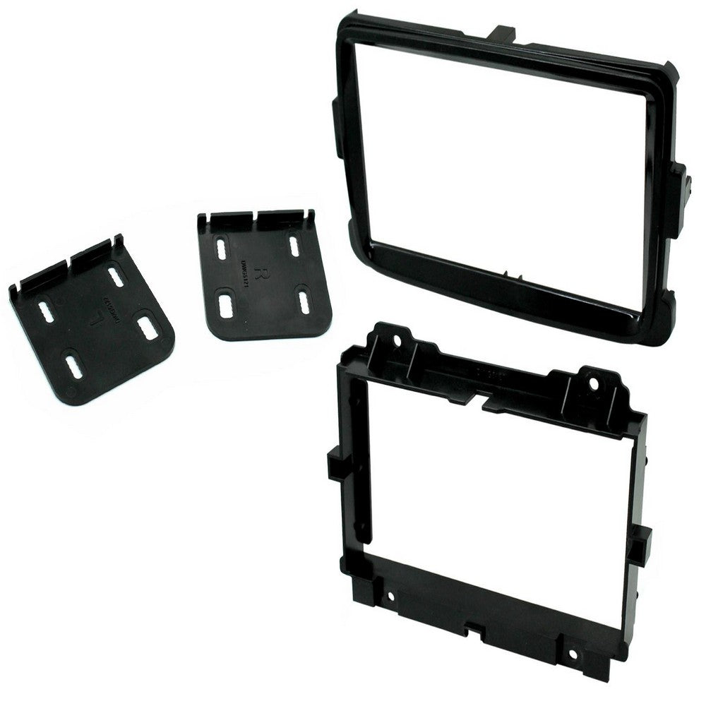 FITTING KIT RENAULT CAPTUR 2013 - 2017 DOUBLE DIN (BLACK) - CT23RT13
