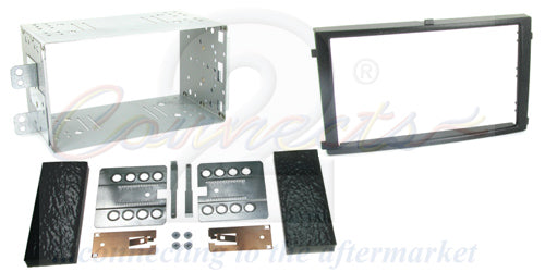 FITTING KIT SSANGYONG REXTON II 2005 - 2013 DOUBLE DIN WITH CAGE (BLA - CT23SY02