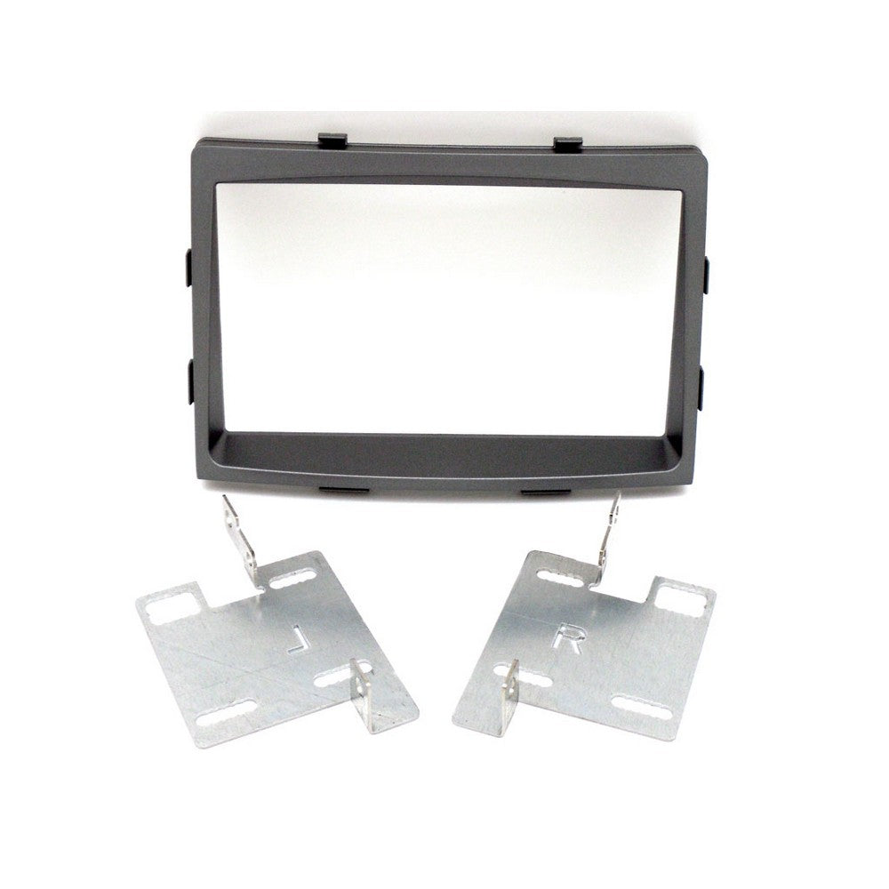 FITTING KIT SSANGYONG STAVIC , RODIUS 2013 - 2018 DOUBLE DIN (GREY) - CT23SY11