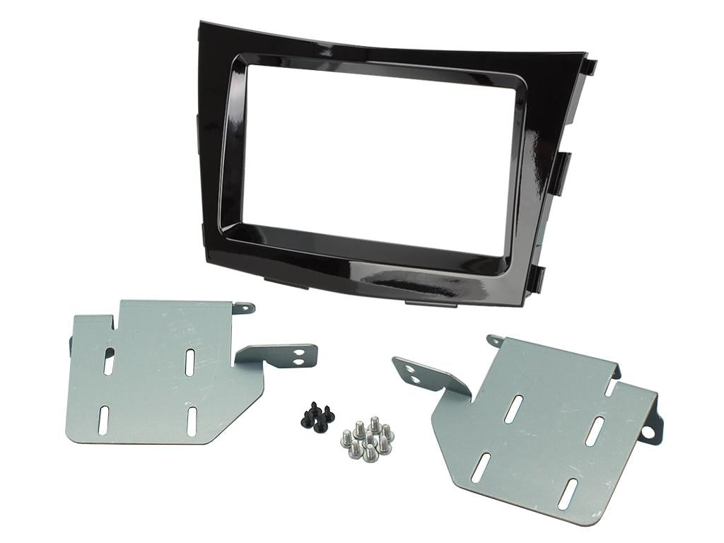 FITTING KIT SSANGYONG TIVOLI 2015 - 2019 DOUBLE DIN (PIANO BLACK) - CT23SY15
