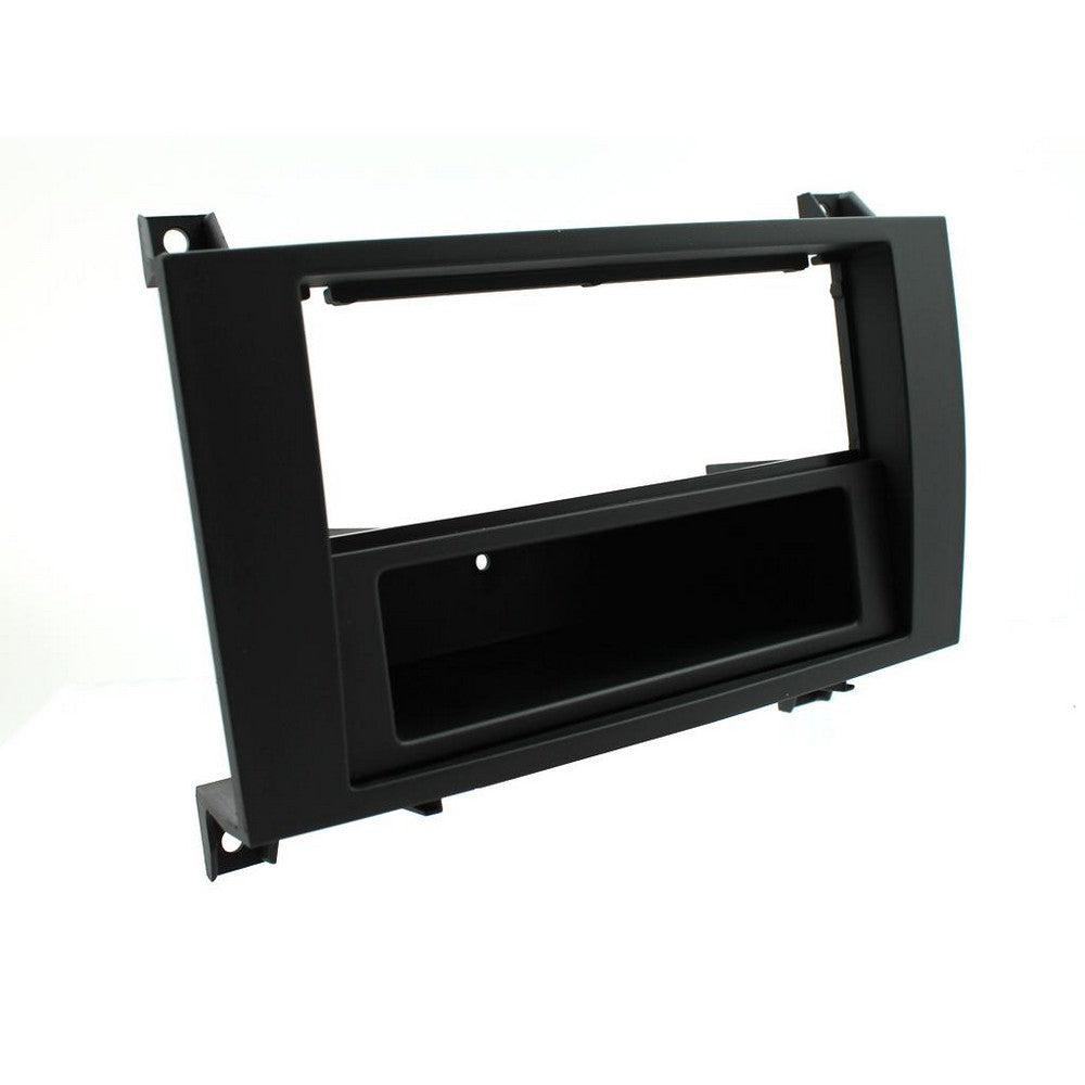 FITTING KIT MERCEDES SLK 2004 - 2011 DIN (WITH POCKET) (BLACK) - CT24MB13