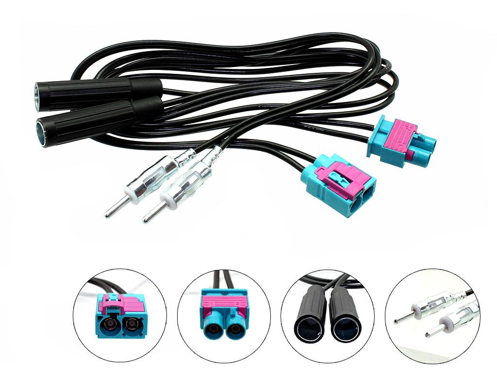 AERIAL ADAPTER DUAL EURO FOR FM MODULATOR - CT27FM04