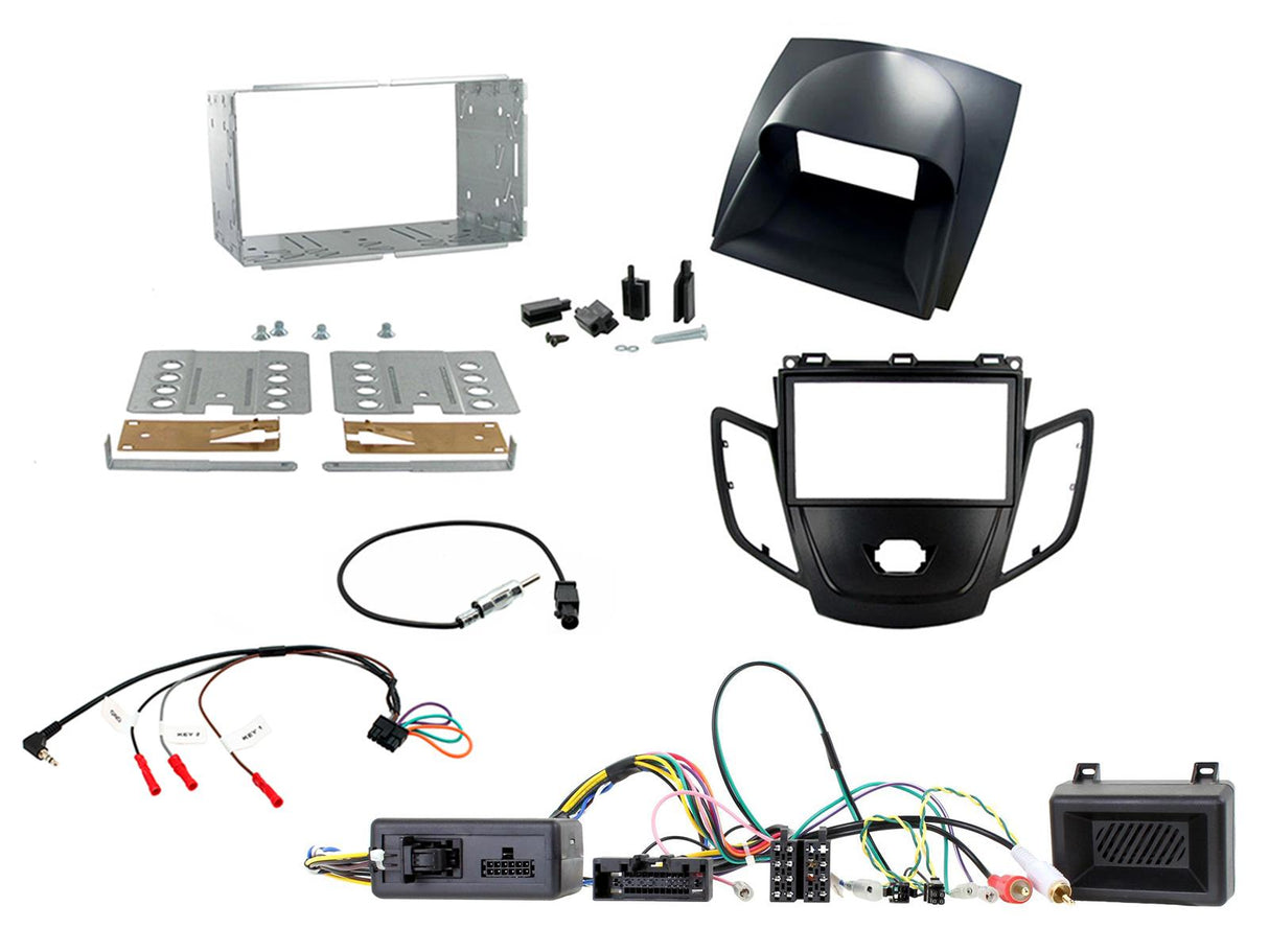 FITTING KIT FORD FIESTA 2010 - 2012 (BLACK) COMPLETE KIT - CTKFD16