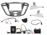 FITTING KIT FORD TRANSIT 2012 - 2016 DOUBLE DIN (SILVER) COMPLETE KIT - CTKFD41C