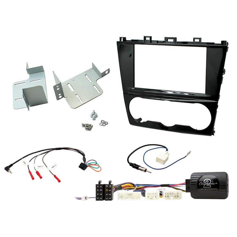 FITTING KIT SUBARU FORESTER , IMPREZA , XV 2011 - 2018 (DOUBLE DIN) CO - CTKSU02