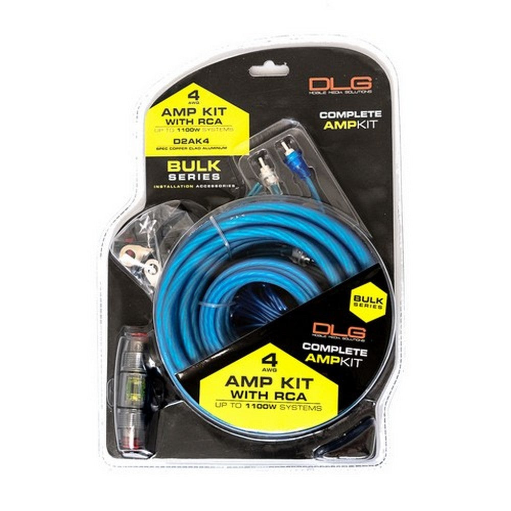 DLG MMS AMP KIT 4GA - R2 ANL CAR STEREO KIT FOR AMPLIFIER - D2AK4
