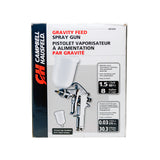 CAMPBELL HAUSFELD GRAVITY SPRAY GUN GENERAL PURPOSE 1.5MM - DH540000