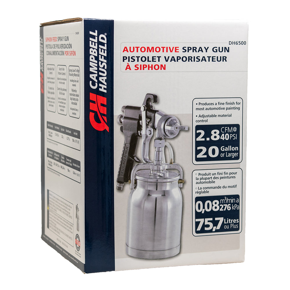 CAMPBELL HAUSFELD SUCTION SPRAYGUN 1.8MM DH6500 - DH650001AV