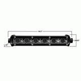 DAYTONA BY METRA LIGHT BAR ULTRA SLIM SINGLE ROW LED 19.5" - DL-US195