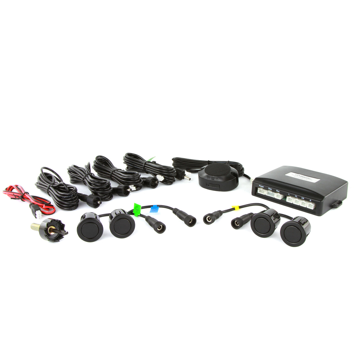 DNA 4 SENSOR REAR PARKING KIT WITH BUZZER (21.5MM SENSORS) - EPS4