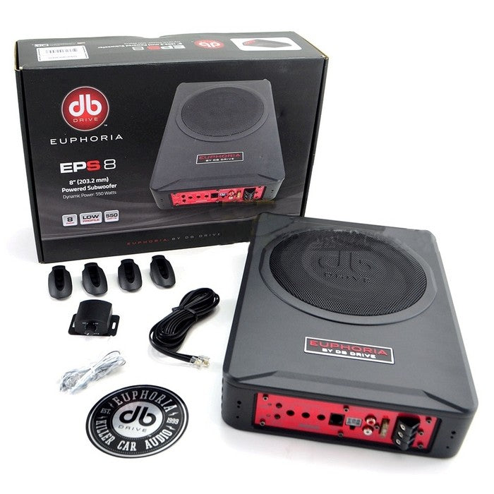 DB DRIVE 8" UNDERSEAT ACTIVE SUBWOOFER 225W RMS - EPS8