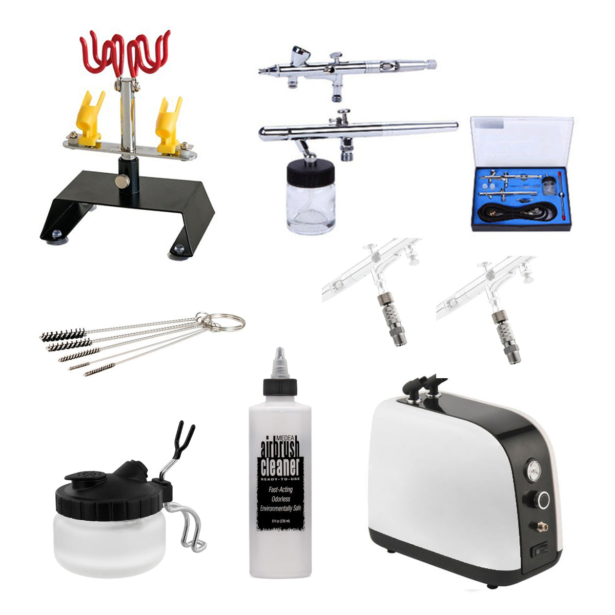 FORMULA AIRBRUSH INTERMEDIATE GRAVITY & SUCTION DUAL KIT - FM.ABK-INT2