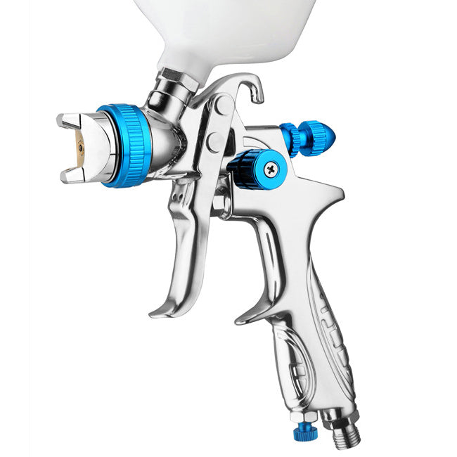 FORMULA GRAVITY SPRAY GUN 1.4MM WITH 600ML POT BLUE - FM.M3000-1.4MM