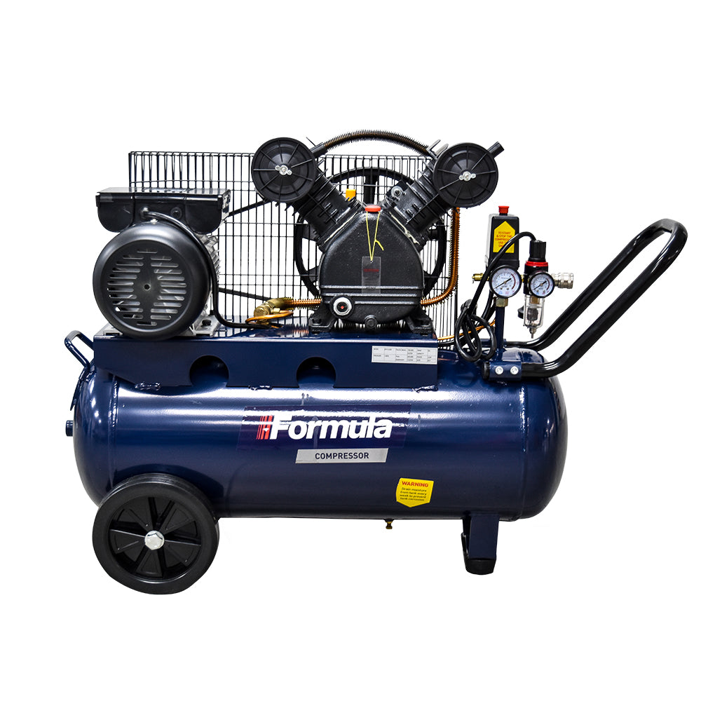 FORMULA COMPRESSOR 3HP BELT DRIVE 10.8CFM / 305LPM DISP 50L - FM3000-50L