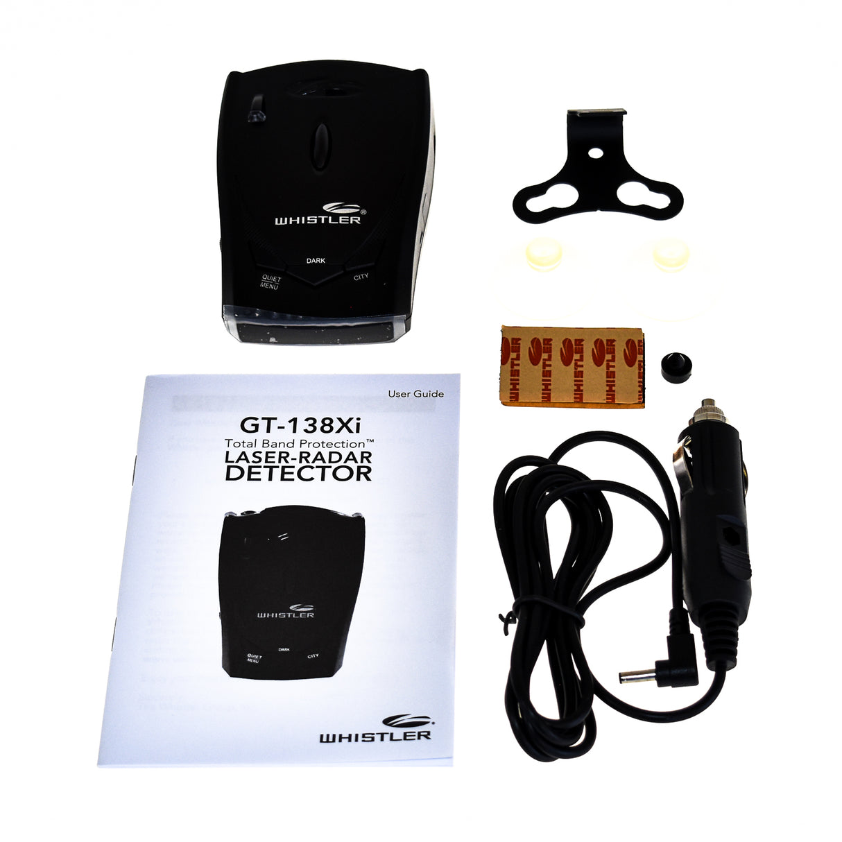 WHISTLER GT138XI RADAR DETECTOR - GT138XI