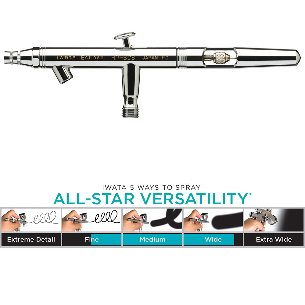 IWATA SUCTION AIRBRUSH ECLIPSE 0.5MM ECL2000 - HP.BCS
