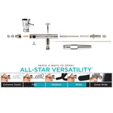 IWATA GRAVITY AIRBRUSH ECLIPSE TAKUMI SIDE FEED DUAL ACTION 0.35MM - HP.SBST