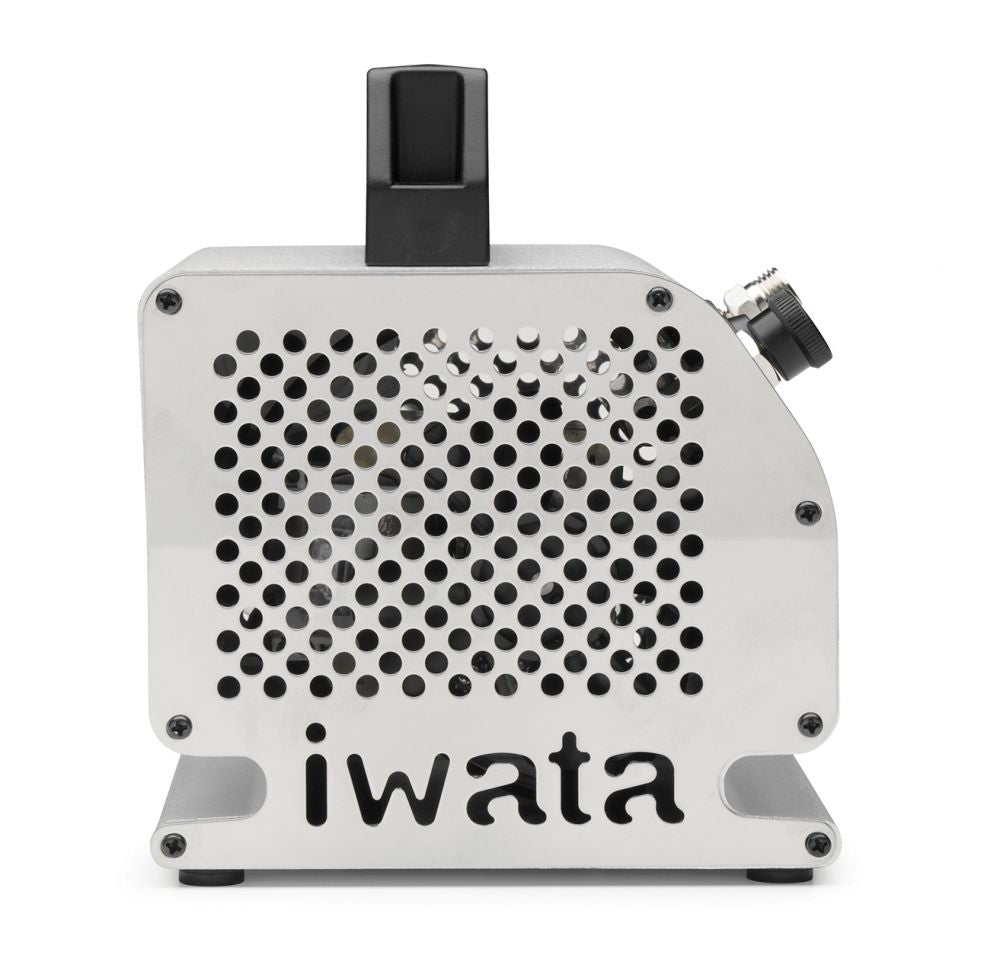IWATA AIRBRUSH COMPRESSOR SILVER JET + FILTER - IS50F