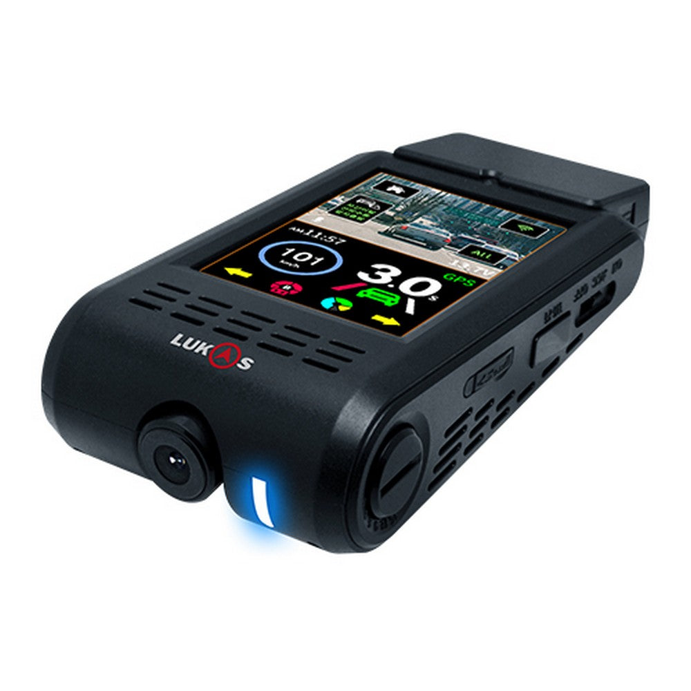 LUKAS DASHCAM 2CH 1440+1080 LCD+WIFI+GPS+ADAS+32GB - K900QD-2CH-32