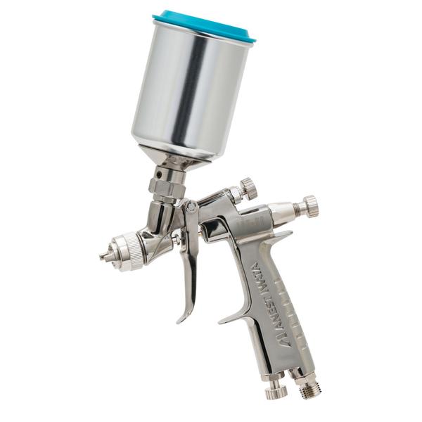 IWATA GRAVITY SPRAYGUN LPH80 0.8MM E2 CAP + 150ML ALU POT - LPH80082G150