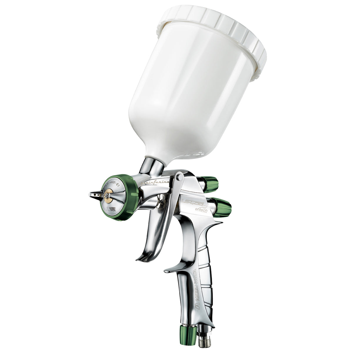 IWATA GRAVITY SPRAYGUN SUPERNOVA LS400 1.2MM HVLP + POT - LS400ETS12