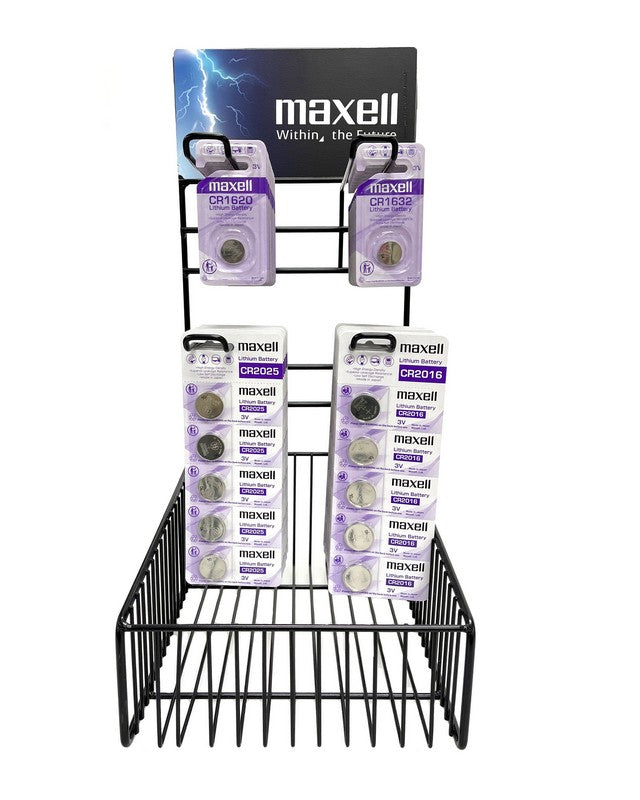 MAXELL BATTERY COUNTER STAND SMALL - MAXELLSTAND-S