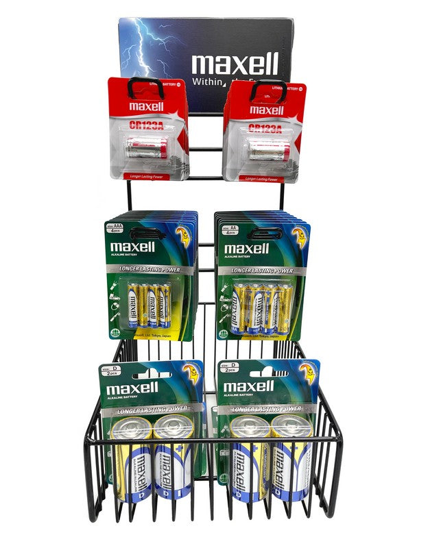 MAXELL BATTERY COUNTER STAND SMALL - MAXELLSTAND-S