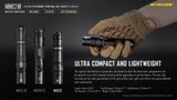 NITECORE HIGH PERFORMANCE TACTICAL FLASHLIGHT OUTDOOR CAMPING LAW GEAR - MH12S