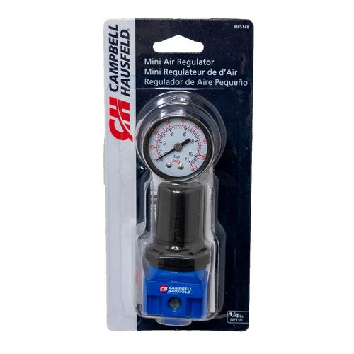 CAMPBELL HAUSFELD AIR PRESSURE REGULATOR 1/4" MINI - MP514803