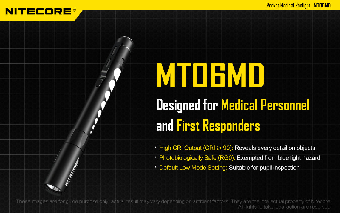 NITECORE MEDICAL FLASHLIGHT - MT06MD